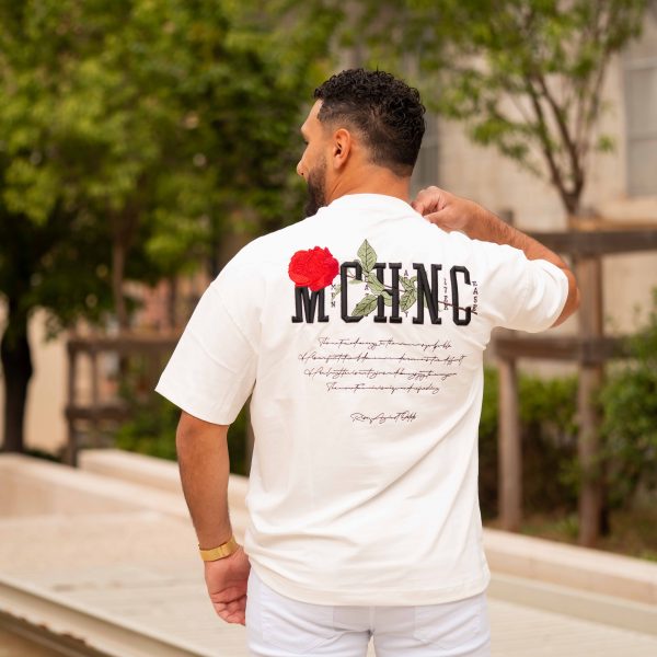 T-shirt "RISE" by MCHNG